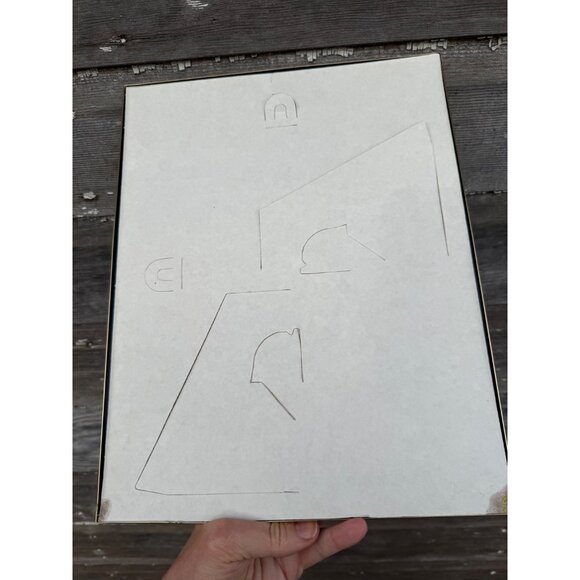 Vintage 70's Lenticular 3D Hologram Framed Mary Children Religious Picture - Picture 4 of 11